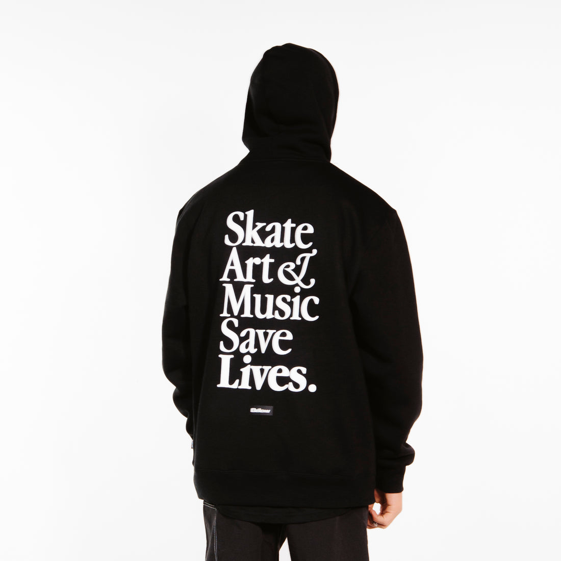 MANTRA HOD BASIC HOODIE BLACK