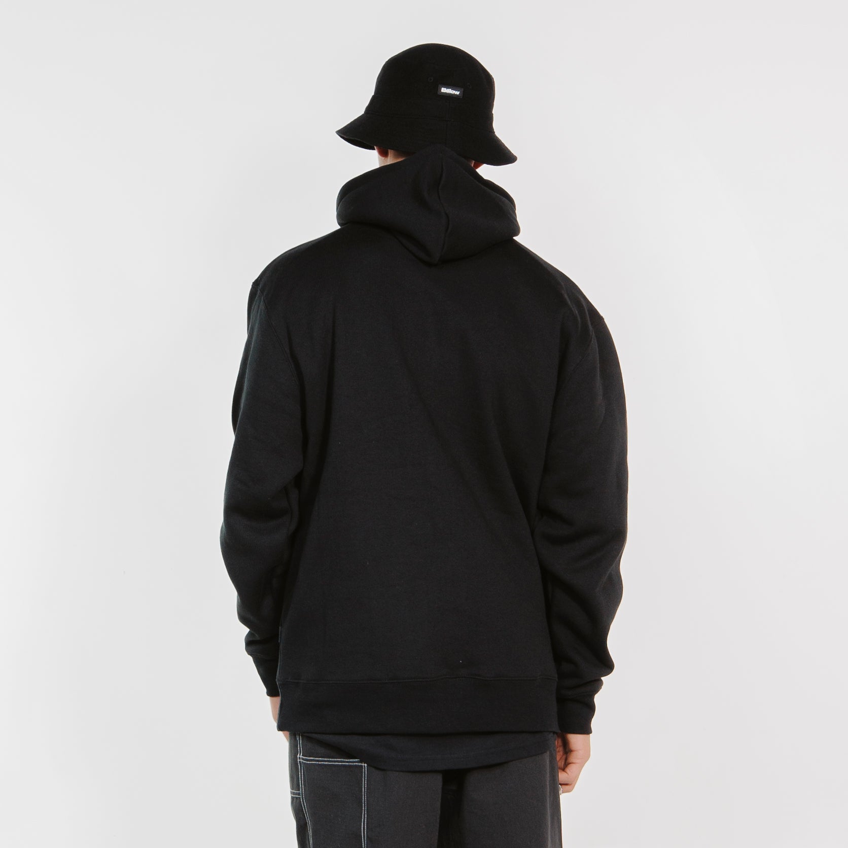 TRADE 2.0 BASIC HOODIE BLACK