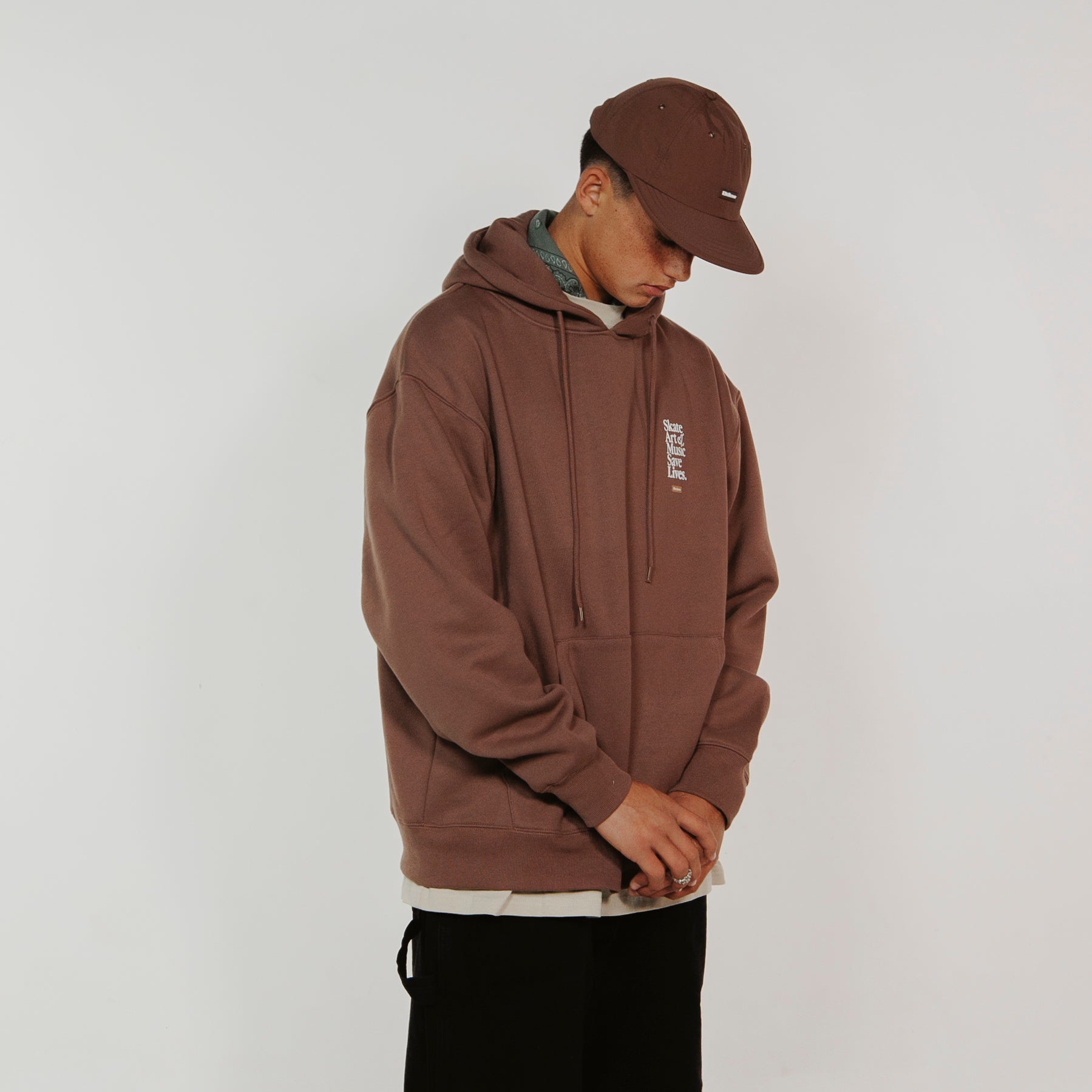 MANTRA HOD BASIC HOODIE COFFEE