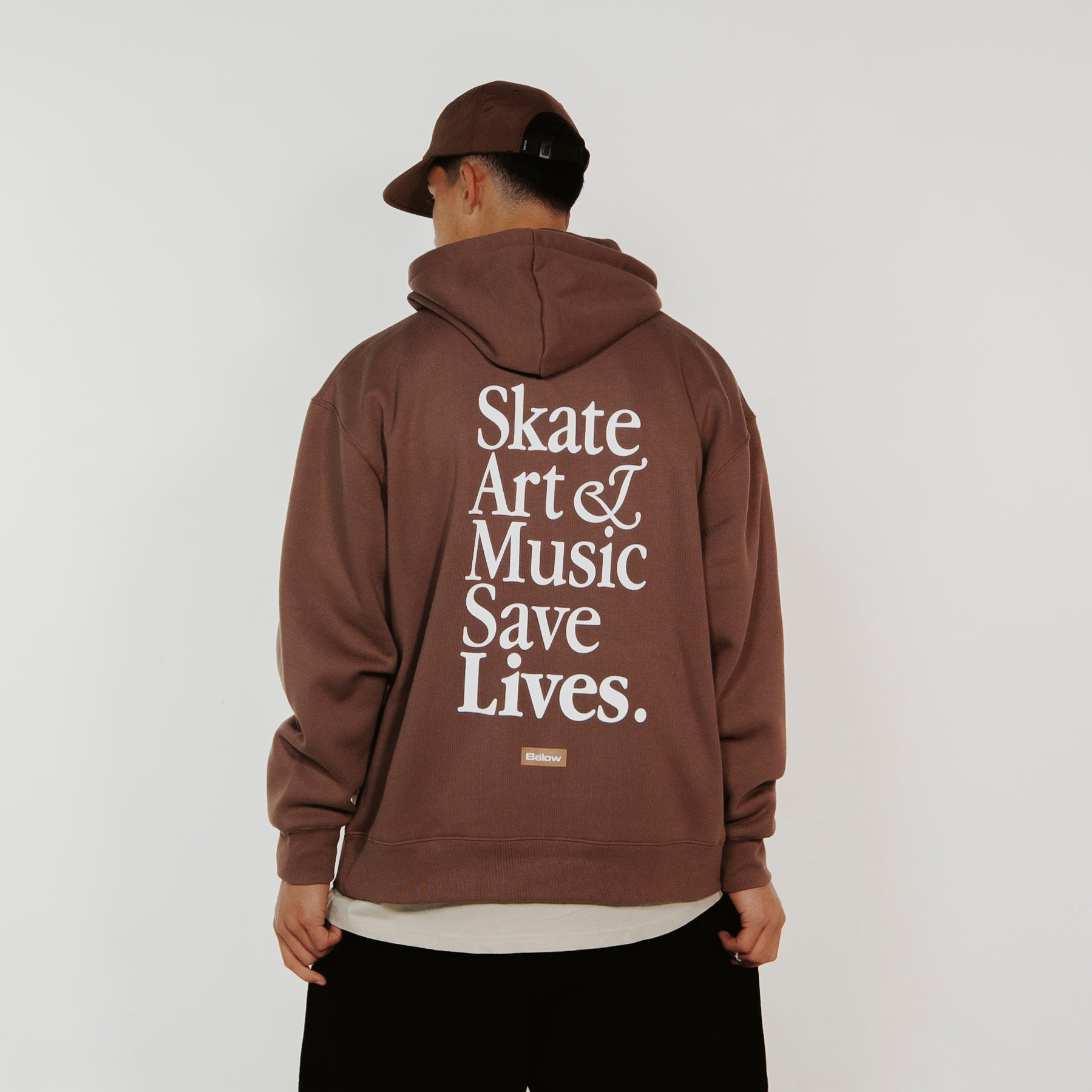 MANTRA HOD BASIC HOODIE COFFEE