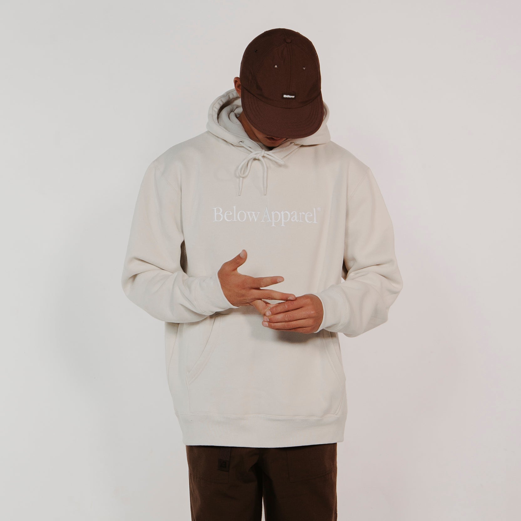 TRADE 2.0 BASIC HOODIE CERAMIC GREY