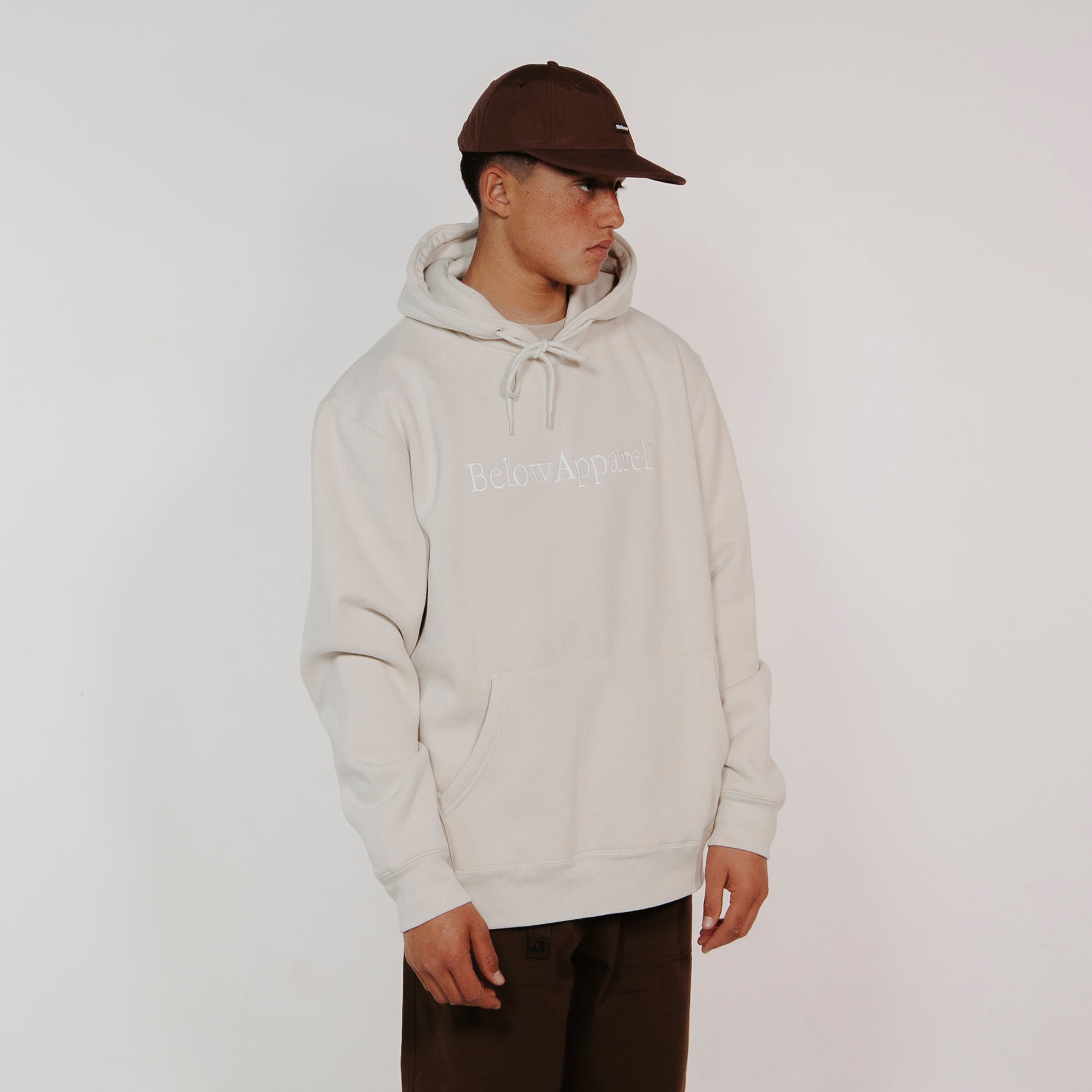 TRADE 2.0 BASIC HOODIE CERAMIC GREY