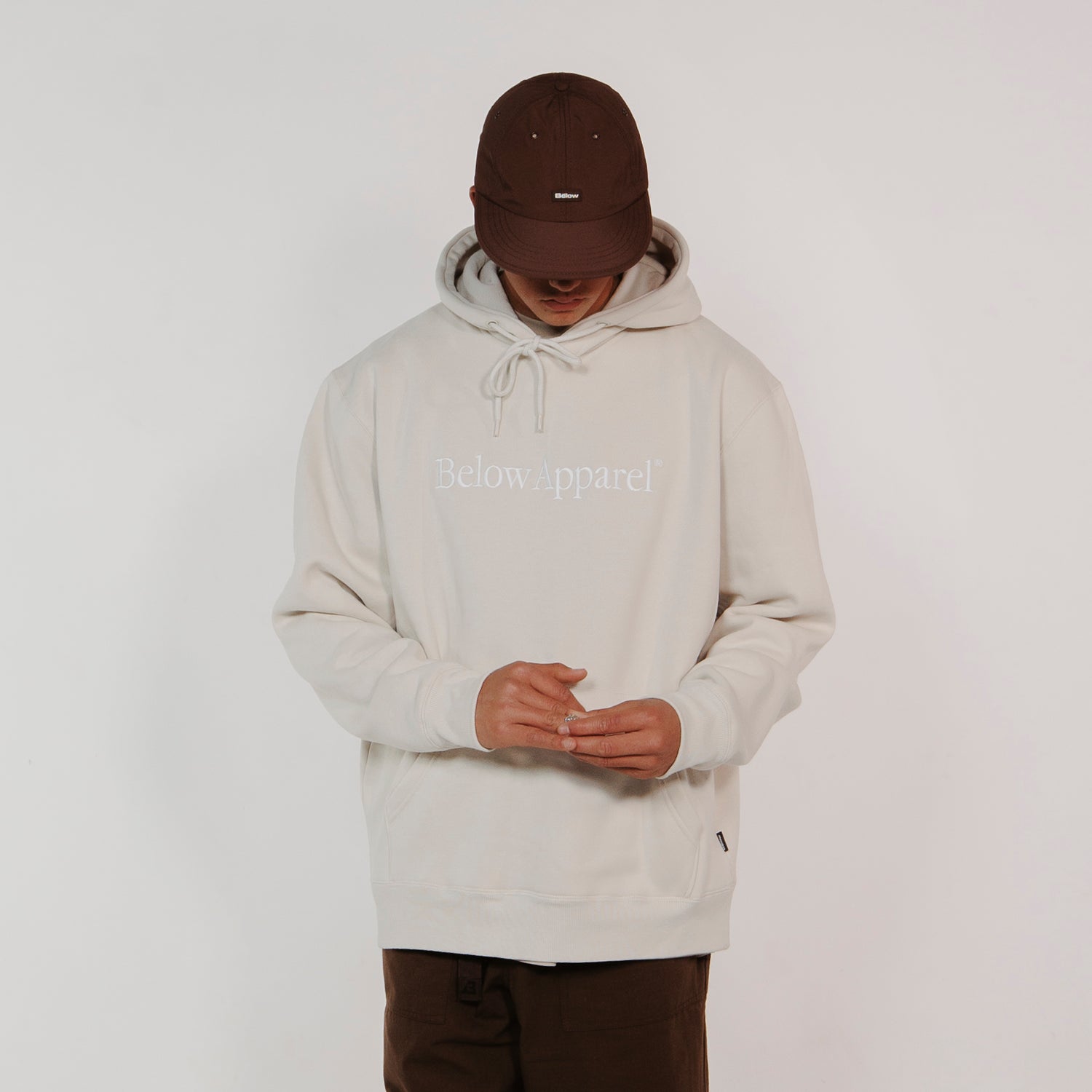 TRADE 2.0 BASIC HOODIE CERAMIC GREY