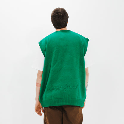 CHALECO TEJIDO BENET VEST VERDE