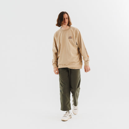 RIDDIM BASIC LONGSLEEVE COFFEE