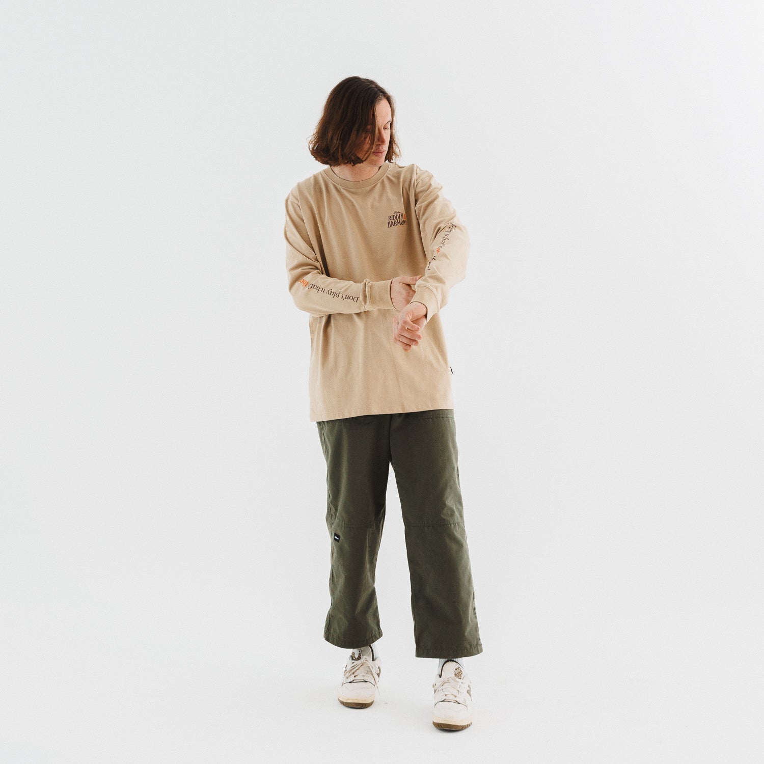 RIDDIM BASIC LONGSLEEVE COFFEE