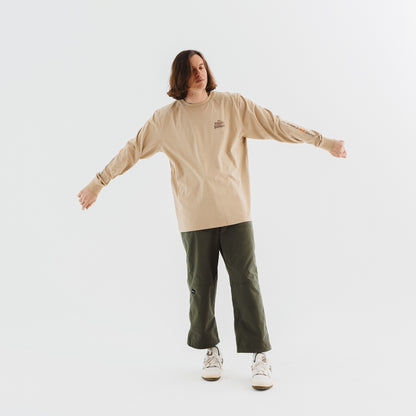 RIDDIM BASIC LONGSLEEVE COFFEE