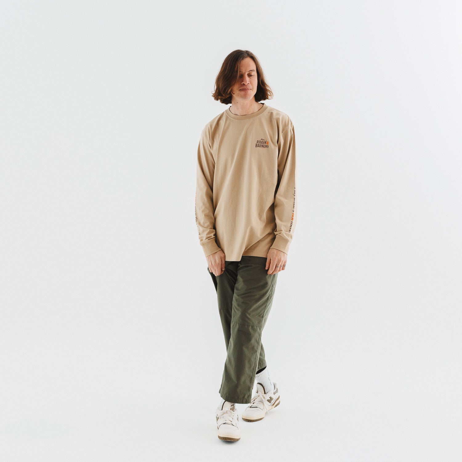 RIDDIM BASIC LONGSLEEVE COFFEE