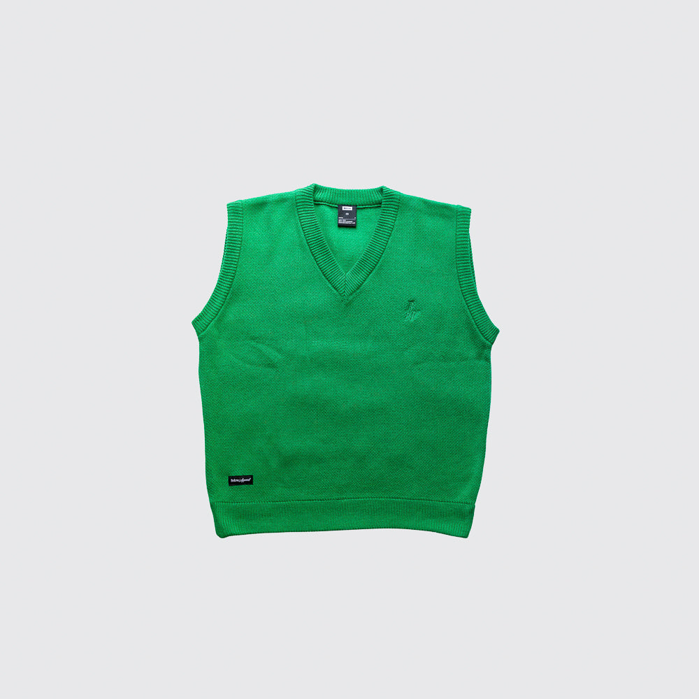 CHALECO TEJIDO BENET VEST VERDE