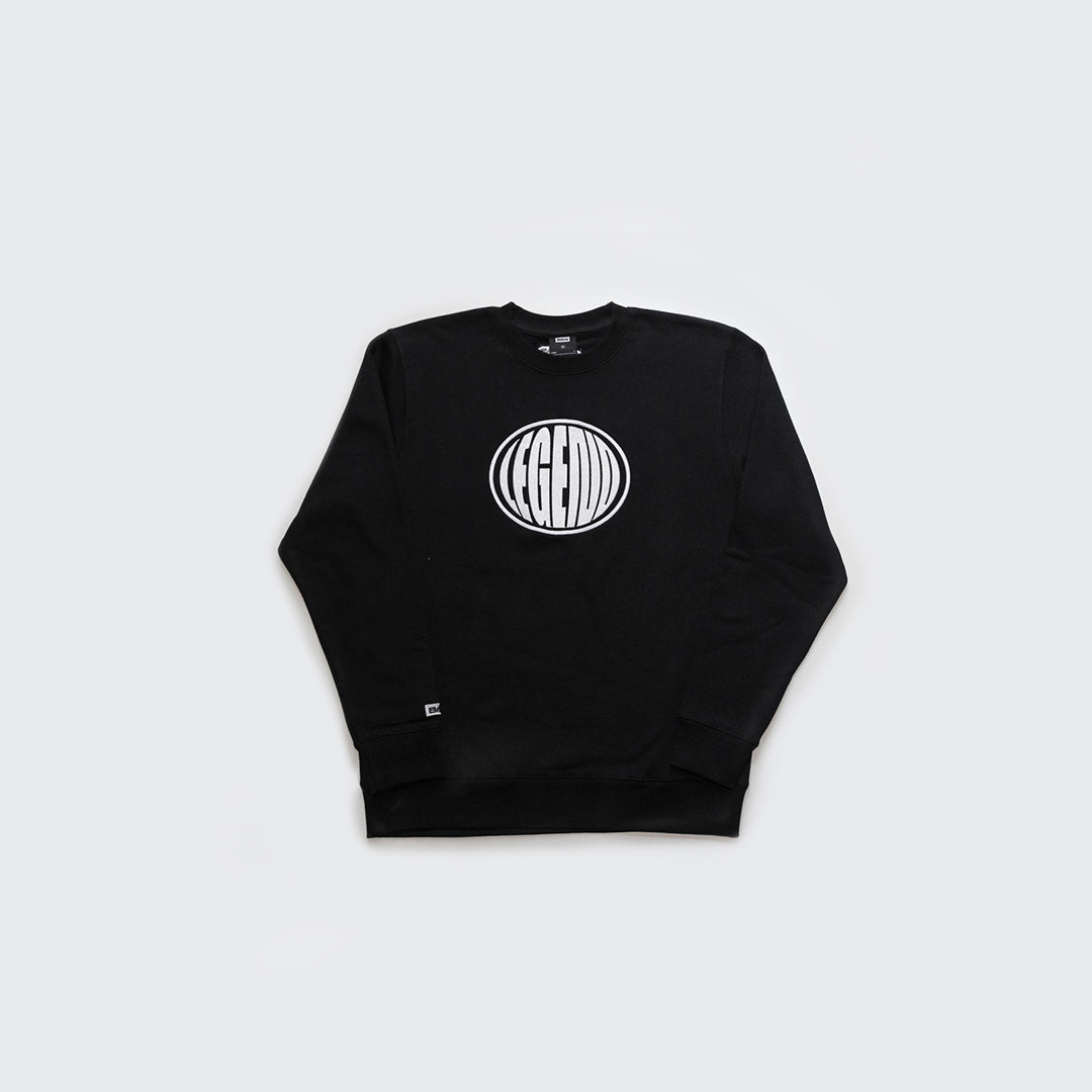 Poleron CREWNECK [LEGEND] BLACK